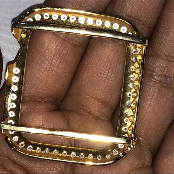 7 series 45m Apple Watch genuine REAL DIAMOND Case NOT CZ best Christmas gift - Picture 4 of 11